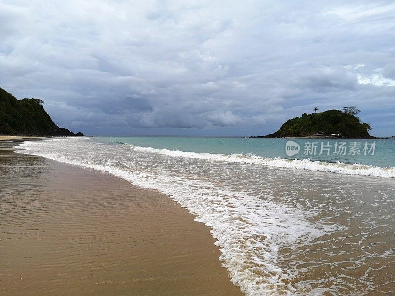 Nacpan海滩，El Nido, Palawan